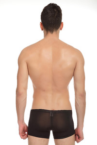 Recién llegado de malla ropa interior para hombre <span class=keywords><strong>baratos</strong></span> <span class=keywords><strong>calzoncillos</strong></span> hombre transparente ropa interior del boxeador - Product Image 2