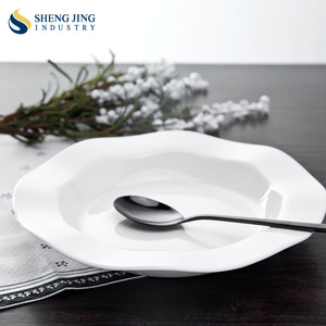 Barato Restaurante <span class=keywords><strong>Platos</strong></span> Vajilla Plato Hondo Vajilla Personalizada Impresa - Product Image 2