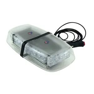 2022 Beste Waarde Nieuwe Waterdichte 24 Led Auto Voertuig Noodverlichting Vierhoek Magnetische Knipperlicht Led Waarschuwing Strobe Licht