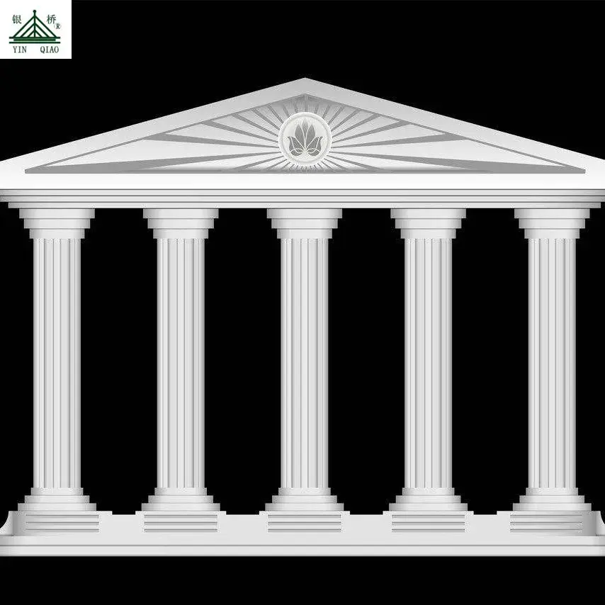 그리스어 로마 기둥 고린도 유리 섬유 복합 Pilaster