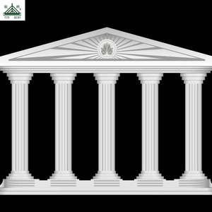 Greco-romana Pilastri Corinthian In Fibra di Vetro Composita Pilaster - Product Image 1