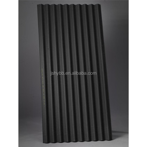 耐熱性のある黒色の波形金属屋根板（小屋用） - Product Image 3