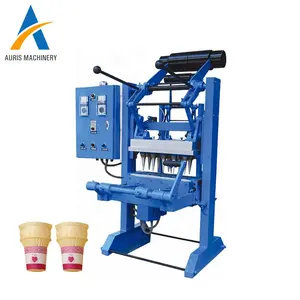 China supply ice cream cone filling machine/ice cream cone wrapper mold small ice cream cone making machine price