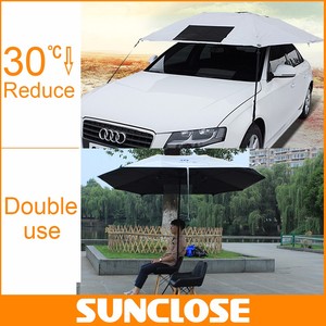 Usine plage parapluie pirnt annonces intelligente extérieure <span class=keywords><strong>garage</strong></span>, voiture parking tentes pour <span class=keywords><strong>vente</strong></span> pour mpv véhicule - Product Image 2