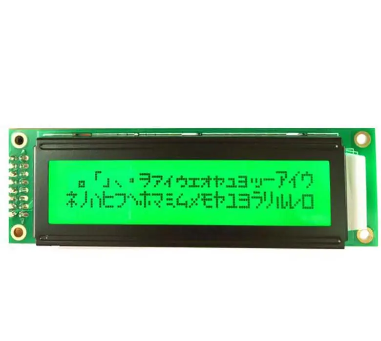 Tela lcd alphaneric de 20x2, personagem