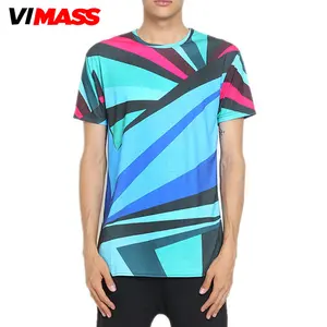 100% Polyester Tất Cả Trên Thăng Hoa In Ấn T-shirt Nam Tùy Chỉnh Oem Văn Phòng In Ấn Cộng Với Kích Thước Cho Nam Giới Polo Đen Plain T Shirt