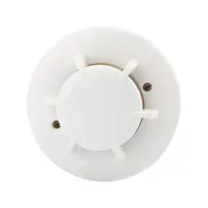 Fábrica atacado alta qualidade segurança contra incêndio mini fogão top detector de fumaça 3 fios oem hardwire alarme de fumaça