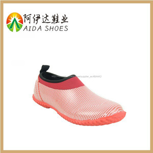 Mujeres <span class=keywords><strong>de</strong></span> goma <span class=keywords><strong>de</strong></span> neopreno rojo botas <span class=keywords><strong>de</strong></span> <span class=keywords><strong>jardín</strong></span> - Product Image 4