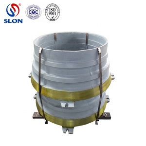 Acier à haute teneur en manganèse Mn22Cr2 Mn18Cr2 Pièces de rechange Doublure de bol pour concasseur à cône Svedala - Product Image 1