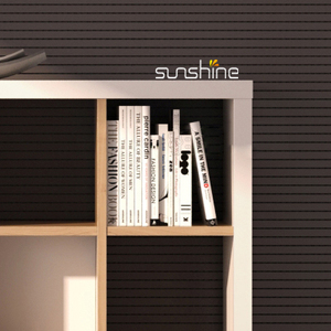 Chất lượng cao tùy chỉnh bằng gỗ <span class=keywords><strong>MDF</strong></span> tập tin nội thất văn phòng với mở cuốn sách thiết kế khả năng hiển thị cao Tủ hồ sơ - Product Image 3