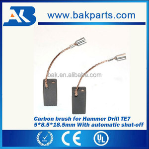 Pièce de rechange <span class=keywords><strong>Hilti</strong></span> brosse de carbone pour Hammer Drill <span class=keywords><strong>TE</strong></span> <span class=keywords><strong>7</strong></span> TE7 taille 5 * 8.5 * 18.5 mm avec arrêt automatique - Product Image 1