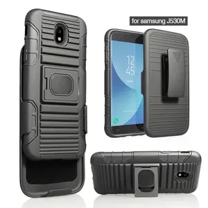 best selling 5 in 1 Heavy Duty Armor combo holster cell phone case cover for mobile phone Samsung J530M