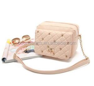 Bolsos de Hombro de Piel Sintética Vintage para Mujer, Marca Beone, con Detalles de Remaches, Dos Correas y Cierre de Cremallera, Directo de Fábrica - Product Image 4
