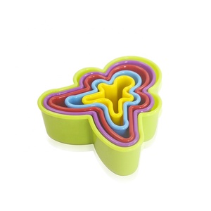 Tùy chỉnh cấp thực phẩm Biscuit nướng khuôn nhựa giáng sinh nhà bếp làm tổ <span class=keywords><strong>Cookie</strong></span> cutter Set - Product Image 1