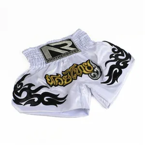 Pantalones cortos de entrenamiento de boxeo muay thai para mujeres y niños al por mayor