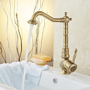 Frap robinetterie de lavabo antique, robinets de lavabo de haute qualité <span class=keywords><strong>robinet</strong></span> d'évier pour salle de bains AF0326 - Product Image 3