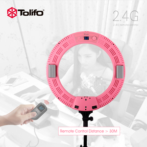 Tolifo Rechargeable Selfie Anneau Lumière Beauté Éclairage Maquillage Super Support <span class=keywords><strong>De</strong></span> <span class=keywords><strong>Lampe</strong></span> pour Caméscope Photographie - Product Image 3