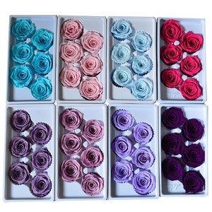 Nouvelles idées de produits <span class=keywords><strong>2022</strong></span> pour petite amie : Têtes de roses éternelles préservées de 5-6 cm - Décoration pour la Fête <span class=keywords><strong>des</strong></span> Mères et la Saint-Valentin - Prix d'usine - Product Image 2