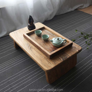 โต๊ะไม้โบราณสไตล์จีนแบบเรียบง่าย / โต๊ะกาแฟ - Product Image 3