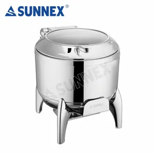 Sunnex Chafing Dish With Stand For Soup , 10L