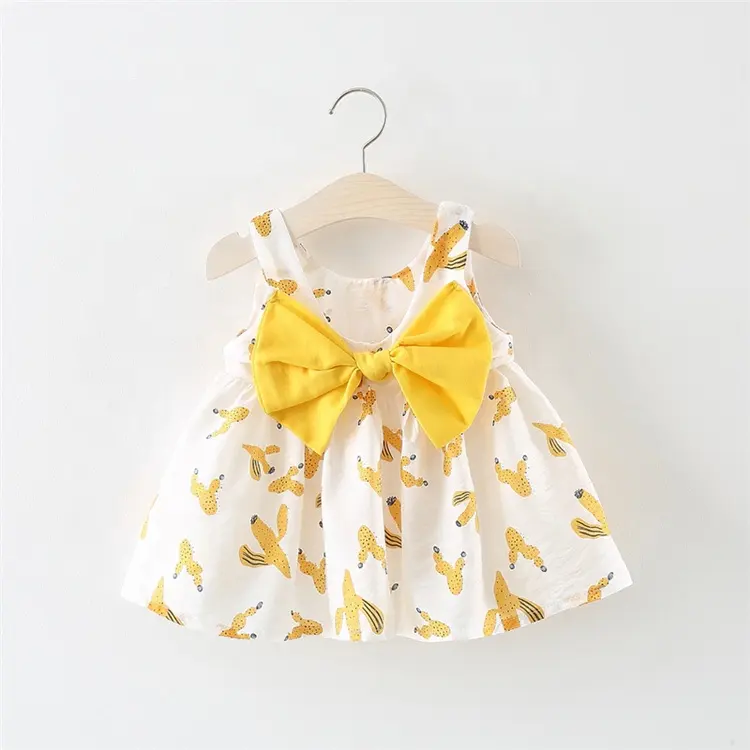 Новое поступление, заводская цена, мягкие хлопковые детские платья в Корейском стиле для новорожденных девочек