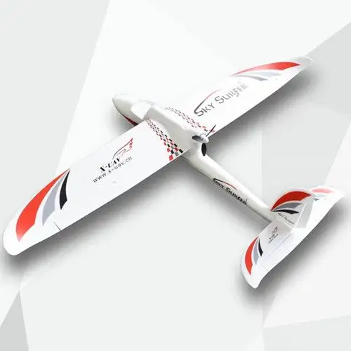 X-UAV Sky Surfer KIT Pesawat Terbang Remote Control, Pesawat Terbang Rakit dengan Panjang Sayap X8 1400Mm