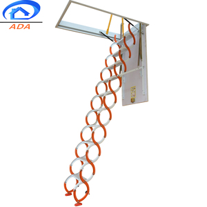房子内部阁楼下拉楼梯可伸缩伸缩屋顶梯子 - Product Image 1
