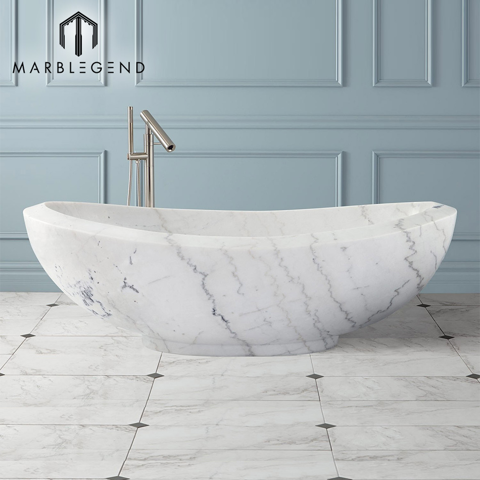 Granito di Pietra Tessuto Set di Decorazioni per Il Bagno con Ganci per la Vasca da Bagno Pale Blue Grey ABAKUHAUS Marmo Tenda da Doccia 175 cm x 240 cm