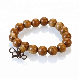 Cat Eye Padauk Hạt Gỗ Vòng Đeo Tay 12Mm Cầu Nguyện Phật Vòng Đeo Tay Cho Người Đàn Ông - Product Image 4