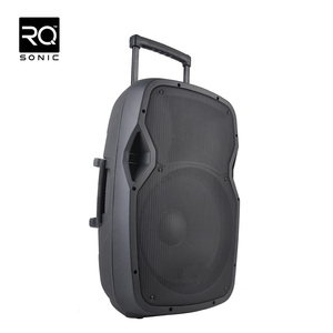 RQSONIC CSL15DZ1 工場価格 15インチ 最高の充電式ポータブルアクティブスピーカーサウンドシステムDJ - Product Image 4