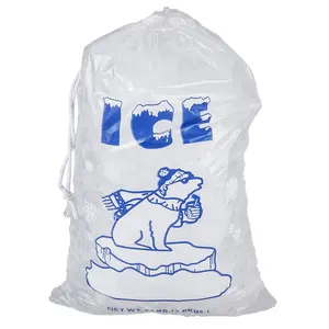 Ice Lưu Trữ Dây Kéo Túi Tủ Đông Nhựa Ice Cube Túi