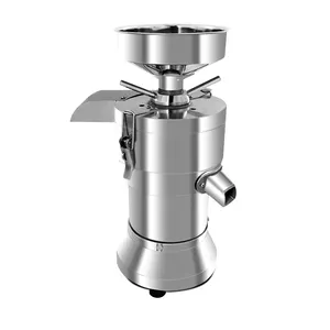 Commercial Automatic Coconut Grinding Colloid Mill Shea Date Paste Production Almond Grinder Peanut Butter Making Machine Price