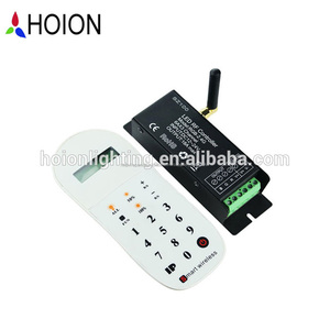 2.4 G RF inalámbrico de múltiples zona horaria Led Dimmer controlador para tiras de un solo color, Máximo 10 zonas - Product Image 1