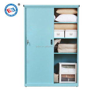 Metal wasserdichte outdoor neuesten garderobe tür design wand schiebetür kleiderschrank roperos - Product Image 1