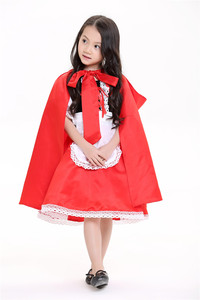 Nouveaux styles 2026 : Costume de cosplay anime pour enfants, déguisement d'Halloween pour enfants, costume de la Petite Rouge à Capuche pour enfants - Product Image 4
