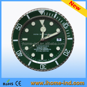Décoration murale royale horlogère <span class=keywords><strong>suisse</strong></span> Moden fantaisie métal <span class=keywords><strong>horloge</strong></span> ( T6110G ) - Product Image 1