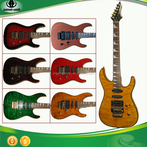 AFR-90 6 Cuerdas de Guitarra Eléctrica de Encargo de Arce Flameado Veneer, Acabados Disponibles - Product Image 1