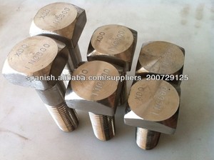 La Aleación Super Duplex UNS S32750 / F53 / 1.4410 / 32750 / Alloy 2507 tornillo para madera Pernos, tuercas y <span class=keywords><strong>golillas</strong></span> en acero - Product Image 1