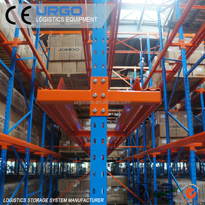 Sistem Rak Gudang Kuwait, Rak Drive-in, Skala Rak yang Dapat Disesuaikan, Sistem Rak <span class=keywords><strong>Pallet</strong></span> Tugas Berat - Product Image 2