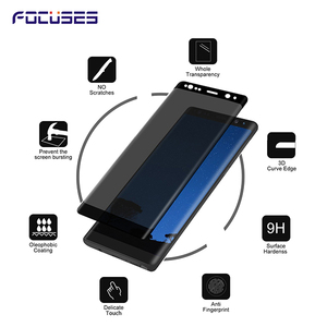 Pour Samsung Note 8 <span class=keywords><strong>Mobile</strong></span> <span class=keywords><strong>Vie</strong></span> Privée Pleine Couverture En Verre Trempé Protecteur D'écran - Product Image 4