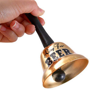 Commercio All'ingrosso della fabbrica Logo Personalizzato Le Scuole Ristoranti Alberghi Service Desk Chiamata Campana Anello per una Birra Tavolo Campana - Product Image 3