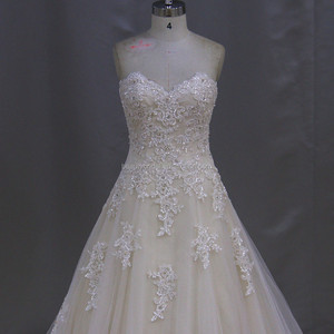 personalizar los modelos del cordón más el tamaño <span class=keywords><strong>de</strong></span> cuentas una línea debajo del busto vestido <span class=keywords><strong>de</strong></span> novia - Product Image 2