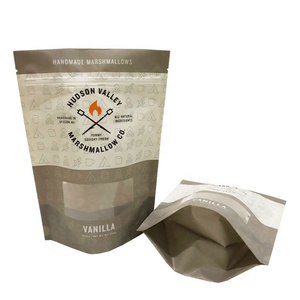 Impresión digital precio bajo plástico mate Stand Up zip bag nueces secas bolsas de embalaje galleta reutilizable comestible Stand Up Mylar bag - Product Image 4