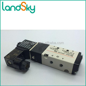 LandSky 5 port 2 position hochdruck 3 wege-magnetventil 4V120 M5 Interne pilot exteranl pilot port größe M5 - Product Image 1