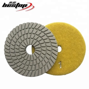 4 pulgadas Sprial blanco tres pasos de granito pulido almohadillas - Product Image 4