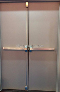 Porte coupe-feu en acier avec barre anti-panique, panneau de <span class=keywords><strong>vision</strong></span>, FM WH 30, 60, 90, 180 minutes - Product Image 2
