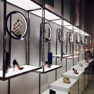 LUX Customized Long Lifetime <b>Shoes</b> Fitout,<b>Shoes</b> Shop Furniture,Store Display for Booth - Product Image 1