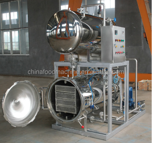 Máquina de Esterilización por Vapor para Alimentos en Bolsas al Vacío, Autoclave de Vapor, Esterilización a 121°C, Caldera de Vapor para Productos Alimenticios, Capacidad de 200 kg - Product Image 4