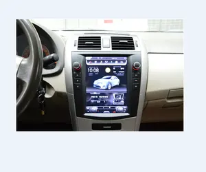 Navigator GPS Player untuk Toyota Corolla, Layar Vertikal 10.4 Inci Android 7.1/8.1 Musik 2008, 2012 GPS + Radio + AUX IN