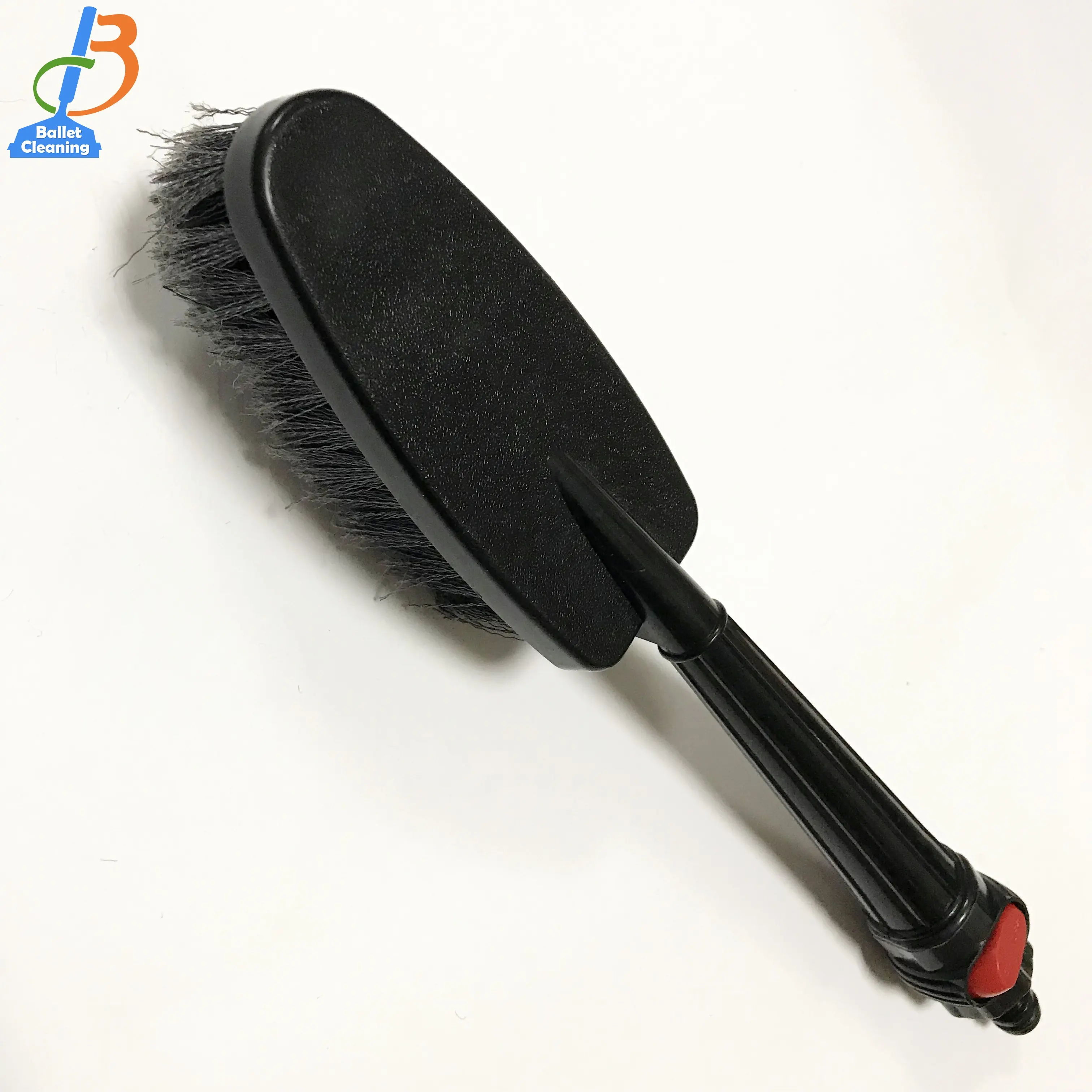 Nouveau design en plastique doux débit d'eau brosse de lavage de voiture interrupteur marche-arrêt mousse de nettoyage détaillant japon brosse de jante de roue